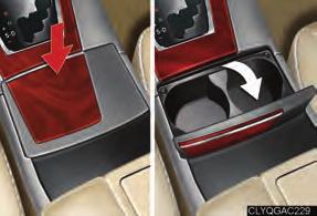Topic 5 Driving Comfort Cup Holders Front To