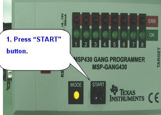 from the PC to MSP-GANG430 as shown in Figure D. Upgrade the other consoles using MSP-GANG430 as shown in Figure E.