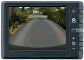 The system operates seamlessly with your vehicle s factory-installed electronic security system. 5. REARVIEW CAMERA. (1) Gain some added insight before backing up. The camera s 3.