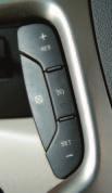 16 Getting to Know Your Sierra Cruise Control The following cruise control buttons are located on the steering wheel: (On/Off): Press this button to turn the cruise control system on or off.