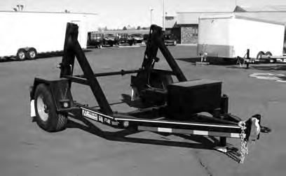 Utility Reel Trailers Installing Reel - (please note this will likely require at least 2 people