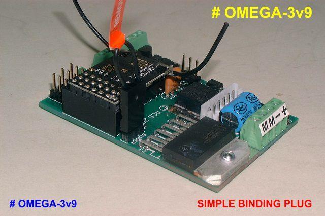 - 4 - SETTING UP THE #OMEGA-3v9k ESC. THESE INSTRUCTIONS REFER TO THE TX-3, TX-5 & TX-7 2.4 GHz 5 CHANNEL R/C. ALL THE ABOVE TX s USE THE SAME BINDING PROCEDURE.