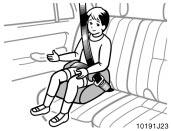 Install the child restraint system following the
