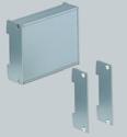 ..-KS-AL 2 side panels, 4 fixing screws, 1 snap-on element, 1 positioning screw for snap-on element The aluminium side panels can be used as an alternative to the profile caps AR... -KS.
