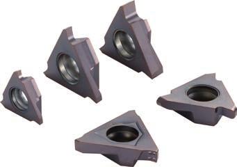 PVD Coated for Steel Due to micro grain carbide substrate, material toughness has greatly improved compared to the existing carbide.