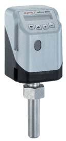 for volumetric flow and flow rates Temperature measurement systems