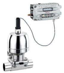 Diaphragm valves for pharmaceutical, foodstuff and