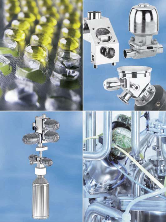 Purity is essential to life Aseptic valves for pharmaceutical and biotechnology industries and cosmetics as well as for high purity media used in all sectors of industry Aseptic stainless steel