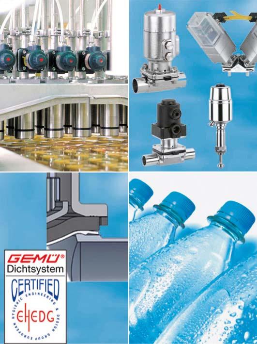 Daily Bread - quality without compromises Valves, Measurement and Control systems for foodstuff and beverage industries Aseptic diaphragm valves Globe and control valves Automation components Member