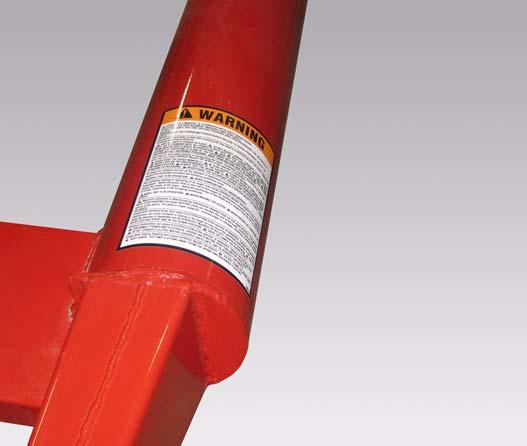 Safety - Backsaver Auger / SAFETY SIGNS (DECALS) (CONT D) Lower Truss / Winch Upper Undercarriage Arms B-308 B-305 WARNING AN OPERATOR S MANUAL IS FURNISHED WITH EACH GRAIN AUGER.