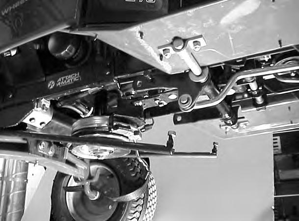 2. Remove the two steering tie rods from the steering sector gear (Figure 148). 4.
