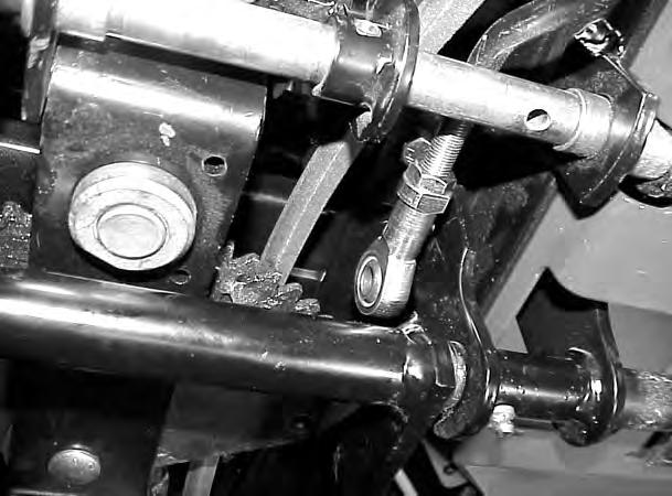 6. Disconnect the hydrostatic control rod from the forward/reverse pedal (Figure 152). 8.