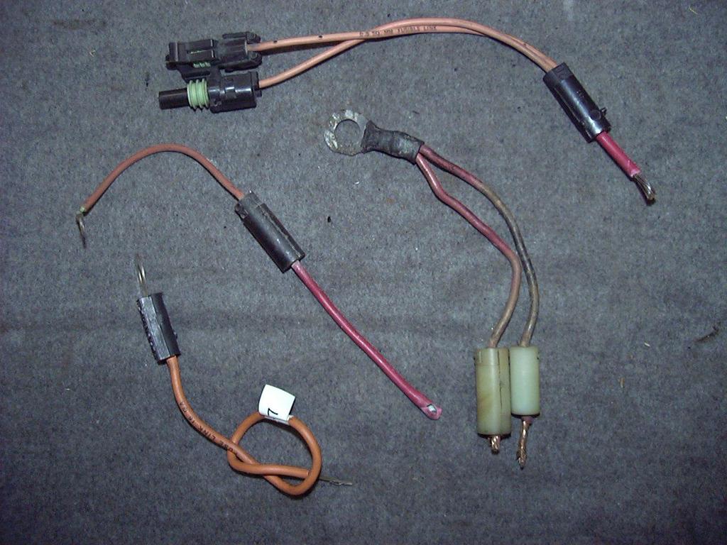 Weather pack connector Fusible Links are 2 to 4