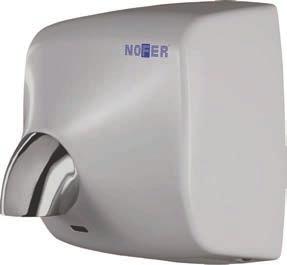 W (White finish) 760 760 570 220 212 Ø8 Ø8 46 220 7 SIZE: 280 x 280 x 210 Compact, efficient wall-mounted hand dryer (800W) Auto activation by sensor 117km/hr airflow, 78dB noise rating(2m) Sturdy,