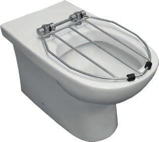 250 300 to 310 150 LIFE SLOP HOPPER TOILET SUITE Wall fixings provided SLOP HOPPER J2765.XC150.
