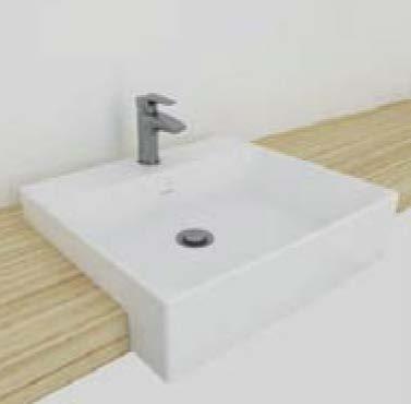 BASINS 120 140 MINIMUM BENCHTOP WIDTH 450mm ø400 NOTE: BASIN MAY BE SEALED TO COUNTER TOP USING