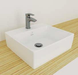 MINIMUM BENCHTOP WIDTH 460mm 410 BENCHTOP HEIGHT ±700 NOTE: BASIN MAY BE SEALED TO COUNTER TOP
