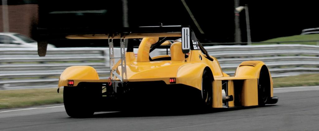 Pilbeam Racing Designs MP98 Virage Specifications: Class: Chassis: Suspension: Engine: Gearbox: Brakes: Body: Rear Wing: Floor: Fuel Tank: FIA CN Sports Car Steel tube space frame with aluminium