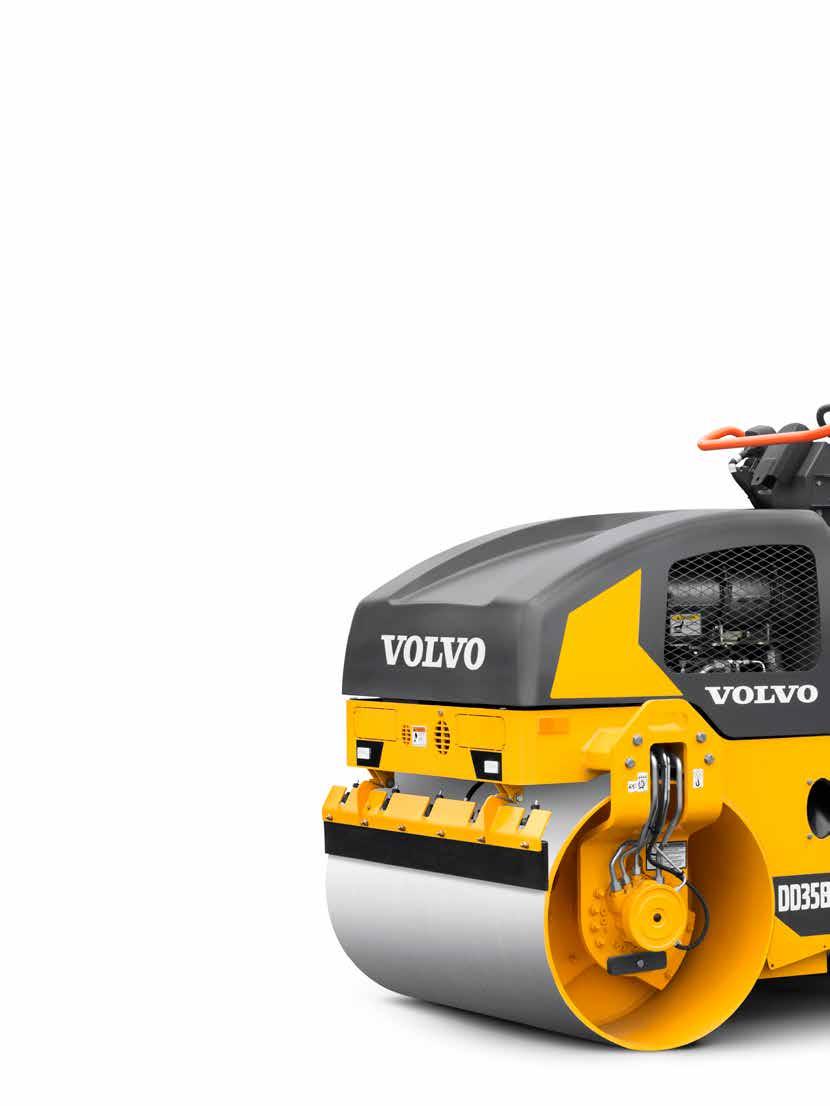 Compact machine, big performance Intuitive operation Consistent with other Volvo T4F compactors, the easy-to-use side console enables you to fine-tune adjustments while compaction is underway.