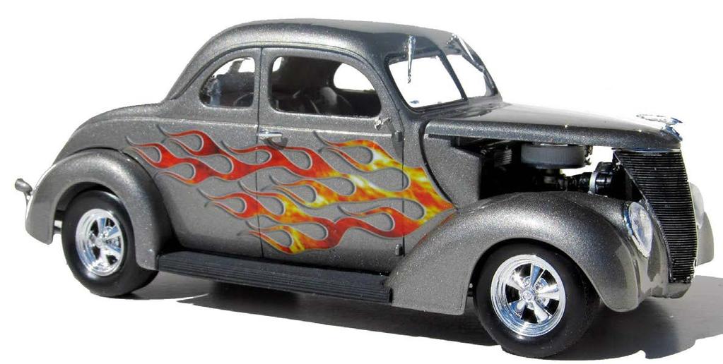 Right On Replicas, LLC Step-by-Step Review 20140227* 1937 Ford Coupe Street Rod 1:24 Scale Revell Model Kit #85-4097 Review The Ford line of cars was updated in 1937 with one major change, the