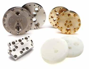 Hydra-Cell distributors and factory representatives are readily available to assist customers in selecting the materials best suited to the process application.