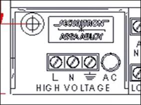 2. Understanding the Power Module Component Label AC L N PWR TROUBLE Component Name AC LED Connector AC In Terminal Block Trouble Status LED AC Status Relay Function 2-pin connector for plug-in