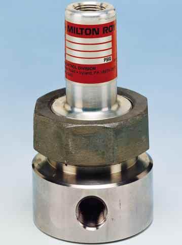Back Pressure Valves Provide smooth, artificial pressure in pump discharge line for