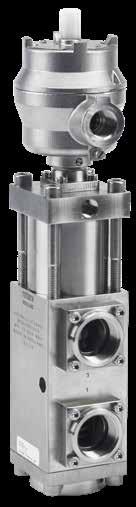 750 Series Poppet Valve /4 to Pilot solenoid operated A range of / pilot solenoid operated poppet valves in stainless steel for use on gases.
