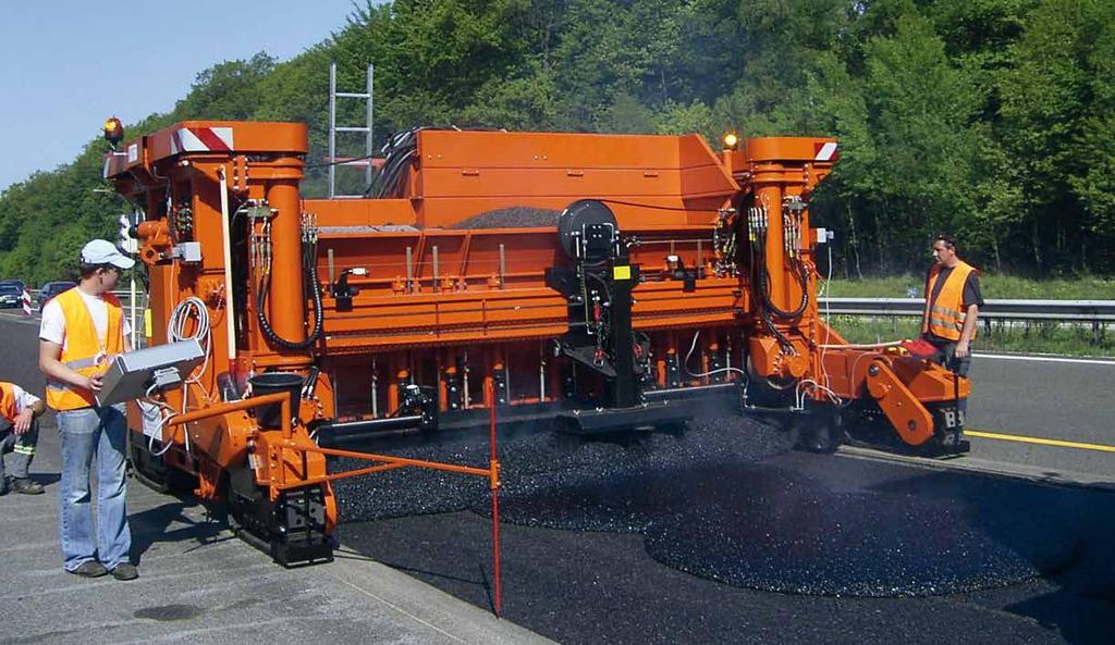 Mastic asphalt technology Mastic asphalt finischers