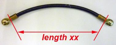 PAGE 19 Lpg / petrol fuel lines Hose from to Length