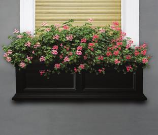 Window Box Collection Enhance the look of your home with Mayne s beautiful collection of window boxes Mayne products are made from either durable, high-grade polyethylene or vinyl, both of which are