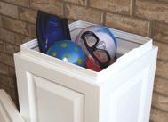 This storage bin is also a great way to hide children s toys, gardening tools, bird seed, or bags of salt for
