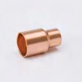 Copper Fittings Coupling Reducing C x C Wrot Style #: WC-400R 45 Elbow C x C Wrot Style #: WE-504 W 01004 1/4 x 3/16 0.0100 50 2,000 W 01005 1/4 x 1/8 0.0000 50 2,000 W 01010 3/8 x 5/16 0.