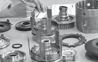 Research It begins with a thorough evaluation of the valve body by experienced transmission professionals. Wear characteristics are noted and mapped.