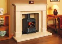 It is a versatile fireplace which will happily incorporate both inset and freestanding