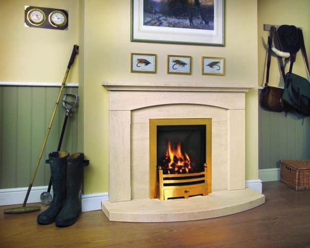 MERE At only 37 high, the Mere is an ideal fireplace for a room where space