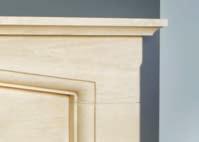 chamfered hearth, this grand fireplace will suit all decors.