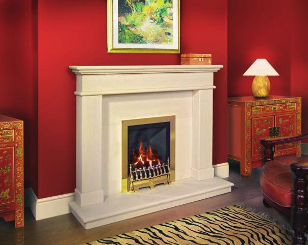 BALMORAL The Balmoral is a regally styled fireplace which would grace any drawing