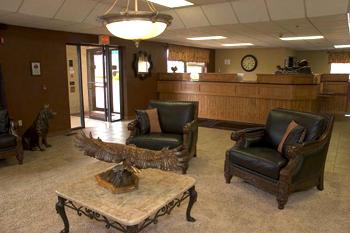 The Best Western Airport Inn and Conference Center was selected because of the large lawn and