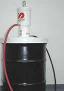 pressure shut off valve; ½ NPTFBE Model 624 000 PM 6 grease pump package for 400 lb drums 624 PM 6 high pressure flange-mount grease pump 418 026 400 lb