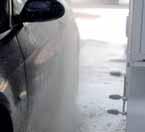Medium and high pressure pre washes can reach any part of the vehicle.