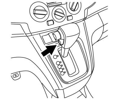 Shift Lock Release If the battery is discharged, the shift lever may not be moved from the P (Park) position even with the brake pedal pressed. To move the shift lever: 1.