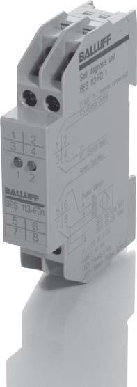 The function diagstics unit BES 3-FD- monitors a proximity switch and its cable using dynamic function diagstics.