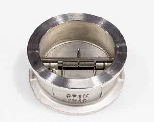 Guaranteed Quality Reliability Excellent Service Features & Benefits Dual Plate Wafer Check Valves offer some impressive advantages over other types of