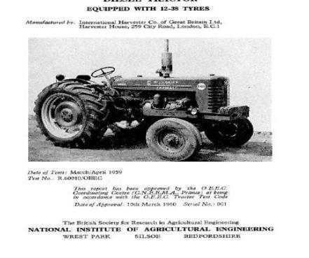 In this frame, the OECD Tractor Codes could be considered a reference for many experimental procedures.