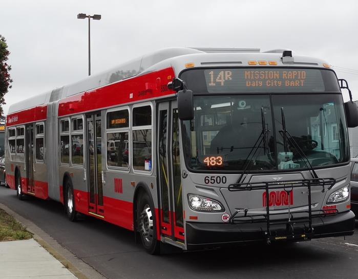 New Flyer Trolley Bus Route 49 3 4 5 7 60
