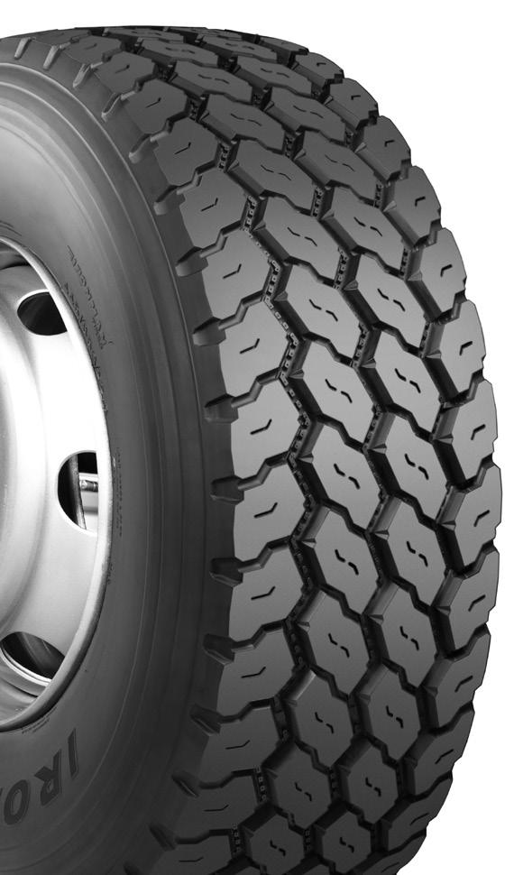 I-402 Wide Base Mixed Service A/P Designed specifically for work trucks. Durable construction and deep tread are ideal for on- and off-road service.