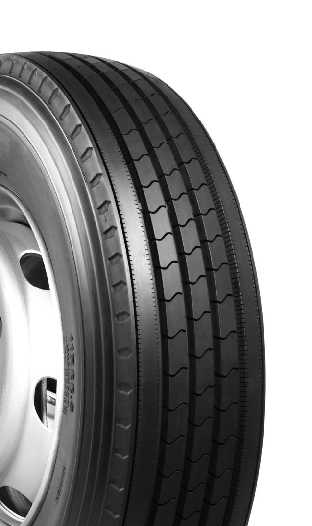 I-601 EcoFT Premium Long Haul Steer Premium decoupling groove tire for steer axle service application.
