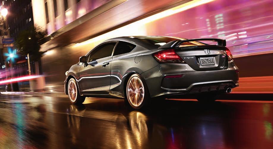 CIVIC Si COUPE Generate your own momentum.