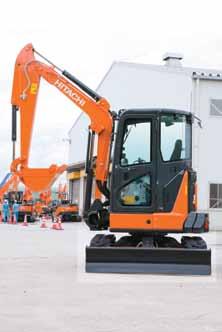 The new Hitachi ZAXIS 38U mini excavator has been designed with one aim in mind to enable our customers to make their visions a reality.